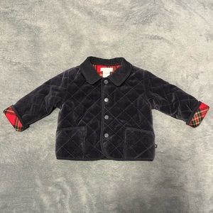 Baby quilted jacket Navy 6M